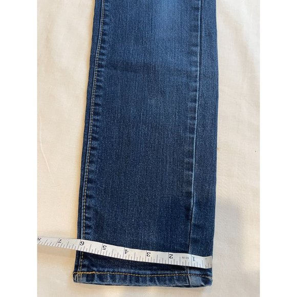 Old Navy Women Jeans Slim Straight Leg Flirt Mid Rise Blue Size 14 Regular - Picture 7 of 10